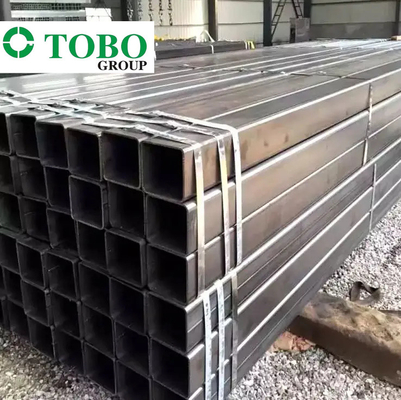 Tubo d'acciaio rettangolare saldato del quadrato del carbonio del tubo 16 rettangolari di acciaio al carbonio