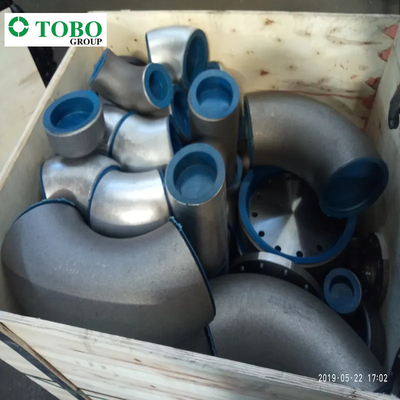 Gli accessori per tubi dell'acciaio legato sgomitano 90 il tubo di DN250 A335 P11 P22 WB36 P91 P92 Schedule40