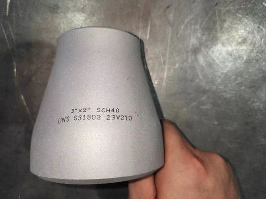 ASME B16.9 Fittings per tubi industriali a riduttore eccentrico in acciaio inossidabile forgiato