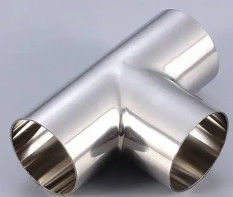 Stainless Steel Butt Weld Equal Tee with Strong Structure & Smooth Flow