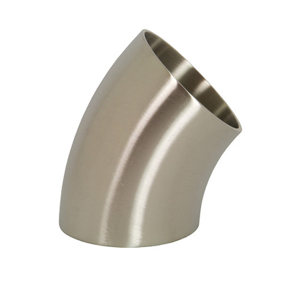Metal Nickel Alloy Inconel 600 45 gradi Butt Saldatura gomito ASME B16.9 1 a 24 pollici d'argento