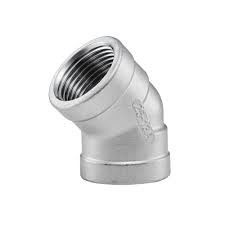 Gomito filettato maschio a raggio corto 90°/45° ASME B16.9 Raccordi per tubi fabbricati