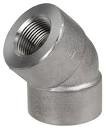 Fittings per tubi in acciaio in lega 2023 Nickel Legato a filo gomito a 45 gradi argento forgiato da 1 a 24 pollici