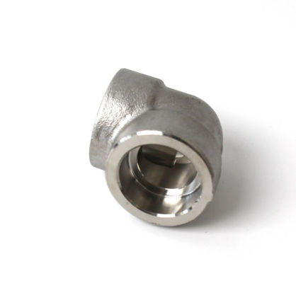 Fittings per tubi in acciaio in lega 90° Socket Welding Elbow A182F12 3" SCH60 LR per il collegamento