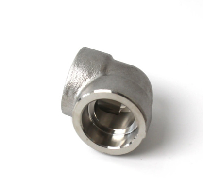 ASME B16.11 SW acciaio inossidabile filettato 3000lb 6000 forgia fitting tubo ad alta pressione tee accoppiamento unione gomito croce