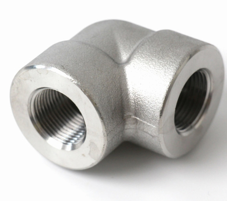 ASME B16.11 SW acciaio inossidabile filettato 3000lb 6000 forgia fitting tubo ad alta pressione tee accoppiamento unione gomito croce