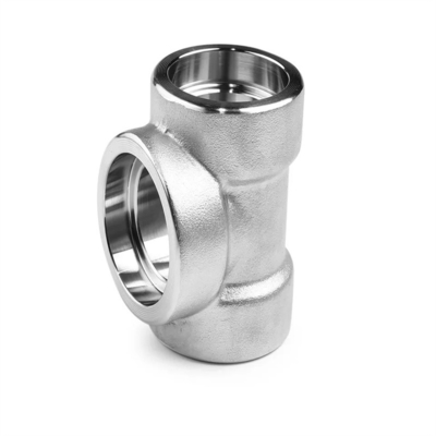 ASME/ANSI Acciaio al carbonio Acciaio inossidabile Alto livello di pressione Scaletta di saldatura Tee di grado industriale Dimensioni personalizzabili Fittings di tubi
