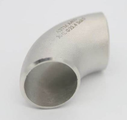 CUNI9010 Saldatura a fondo 90D gomito a raggio corto ASTM B466 UNS C70600 ASME B16.9 per il collegamento dei tubi