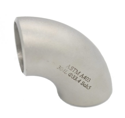 METAL Leggio di nichel di alta qualità Inconel 600 45 gradi Fittings di saldatura a gomito a poppa ASME B16.9 Dimensioni personalizzate