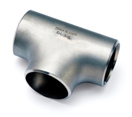 ASME B16.9 SMLS 4" SCH50 Fittings per tubi super duplex Equal Tee Fittings