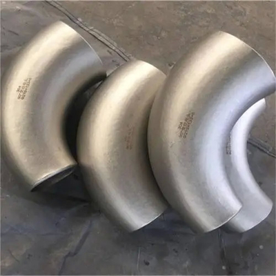 A234 WP5 tubo di acciaio al carbonio curva astm a351 cn7m gomito gomito tubo di acciaio legato gomito montato a caldo formato curva