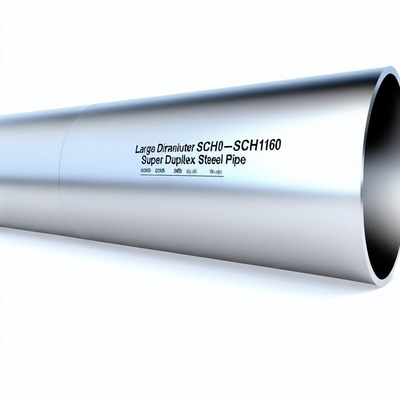 Tubo in acciaio inossidabile super duplex di grande diametro sch10-sch160 per elevata resistenza alla corrosione in ambienti aggressivi