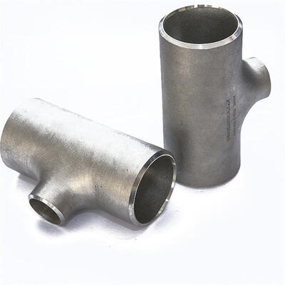 Tee Riduttore Inox Saldobuttato, Raccordo Tubo Standard ASME B16.9 per Petrolio e Gas