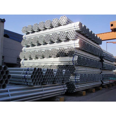 Tubo zincato a caldo, spessore 10,97 mm, tubo in acciaio zincato adatto per progetti di costruzione e industriali