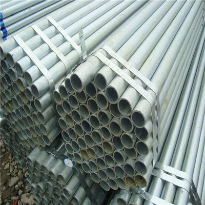 Tubo zincato a caldo, spessore 10,97 mm, tubo in acciaio zincato adatto per progetti di costruzione e industriali