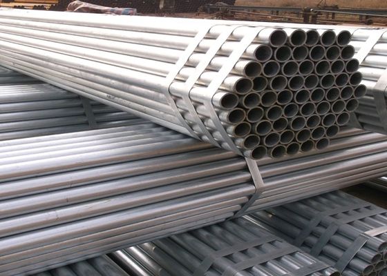 Tubo zincato a caldo, spessore 10,97 mm, tubo in acciaio zincato adatto per progetti di costruzione e industriali