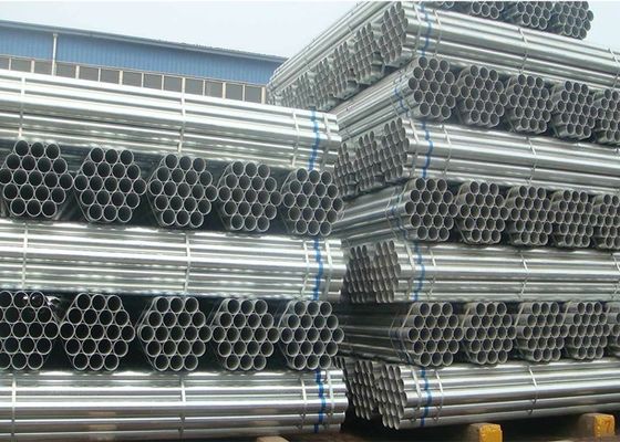 Tubo zincato a caldo, spessore 10,97 mm, tubo in acciaio zincato adatto per progetti di costruzione e industriali
