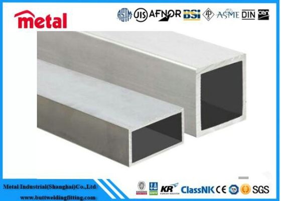 Tubo quadrato in lega di alluminio 6063-T5 ASTM B241, 50x50mm, versatile all'infinito, facile da fabbricare, spessore 2mm, lunghezza 5.8m