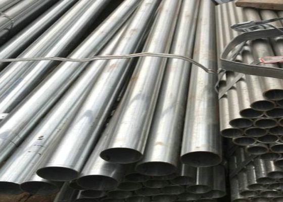 SCH80 tubo rivestito galvanizzato con estremità a filo tubo di acciaio resistente ideale per applicazioni di costruzione e idraulica