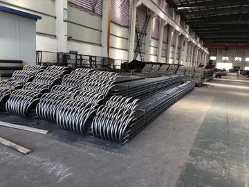 SCH40 rotondo tubo U fin galvanizzato nuda olio 1 mm - 5 mm