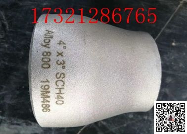 Accessori per tubi di UNS N08800 Alloy800 1" SCH40 alta stabilità termica dell'ANSI B 16,9