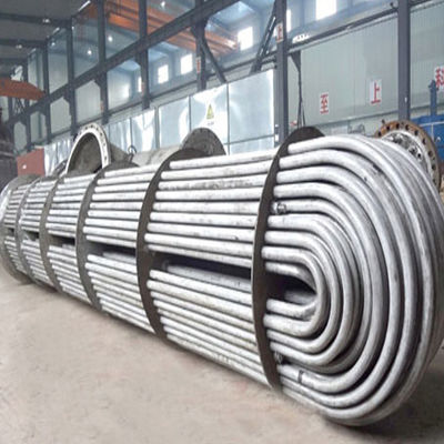 Tubo a sezione rotonda di acciaio al carbonio su misura a forma di U Fin con tipo LL e tecnica di laminatura a caldo