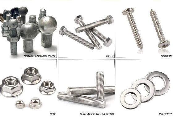 ASTM A453 7/8" meccanico Din975 ha infilato il filo Nero-spesso della vite di Bolt del perno galvanizzato