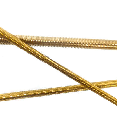 ASTM strutturale A193 M6 M8 M12 Din975 Rod infilato rame