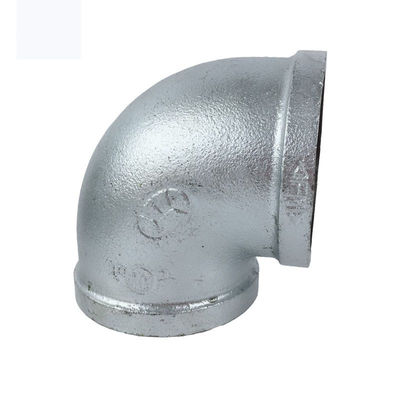 Il gomito 90Degree della classe 150 ha galvanizzato gli accessori per tubi della ghisa malleabile