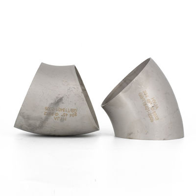 Gomito maschio infilato breve raggio gomito ASME B16.9 dello scarico da 180 gradi