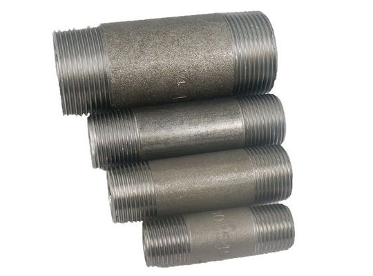 1/2» - 4" filo maschio idraulico dei nippli BSP NPT del acciaio al carbonio ha galvanizzato il nipplo maschio d'acciaio dei montaggi lunghi o brevi