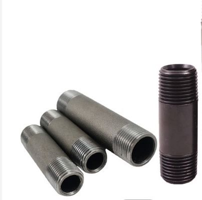 1/2» - 4" filo maschio idraulico dei nippli BSP NPT del acciaio al carbonio ha galvanizzato il nipplo maschio d'acciaio dei montaggi lunghi o brevi