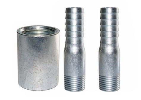 1/2» - 4" filo maschio idraulico dei nippli BSP NPT del acciaio al carbonio ha galvanizzato il nipplo maschio d'acciaio dei montaggi lunghi o brevi