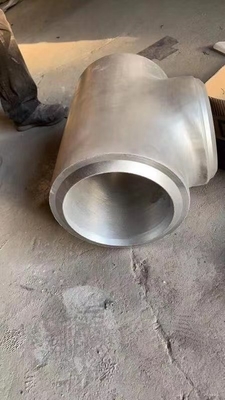 Recinto Tee OD 8" di Monel 400 ASTM/UNSP N04400 PESO 4mm su misura