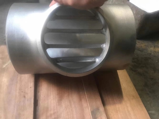 Recinto Tee OD 4&quot; del nichel 201 della lega 201 ASTM/UNSP PESO 3mm professionali