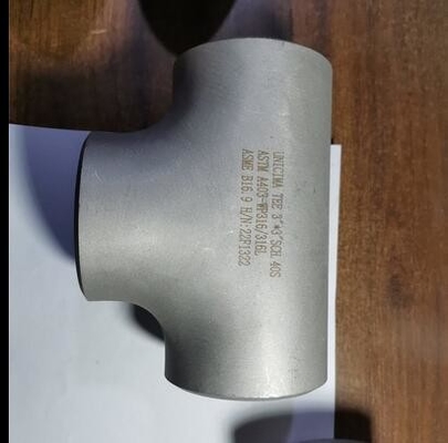 T diritto senza cuciture 8" della saldatura di testa * 8" SCH-80S ASTM A403-WP316/316L ASME B16.9