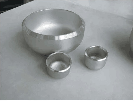 Gli accessori per tubi della saldatura di testa di A182 Gr.F51 collegano il cappuccio in duplex 8" di acciaio inossidabile BW SCH80