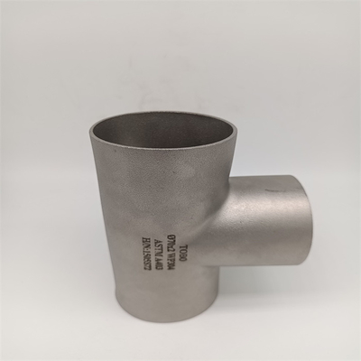 Gli accessori per tubi di acciaio inossidabile gli accessori per tubi che di acciaio legato BW colloca sul tee ASMEB16.28 A403 Gr.316 2