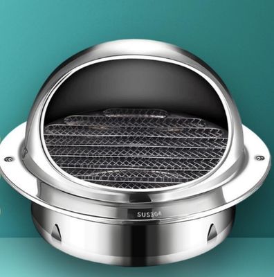 Cappucci impermeabile dello sfiatatoio della griglia dello scarico di ventilazione di acciaio inossidabile acciaio inossidabile 304 di 60MM di 4