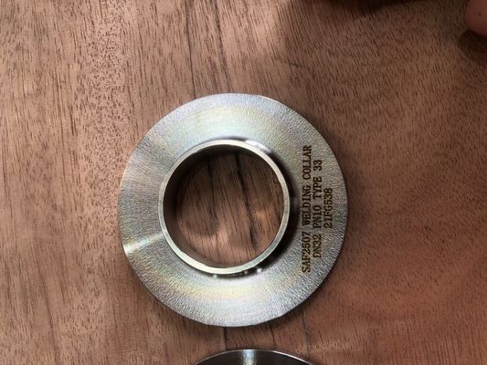 Acciaio duplex eccellente che misura il tipo 33 collare di saldatura dell'en 1092-1 PN 10 DN 65 di UNS S32750