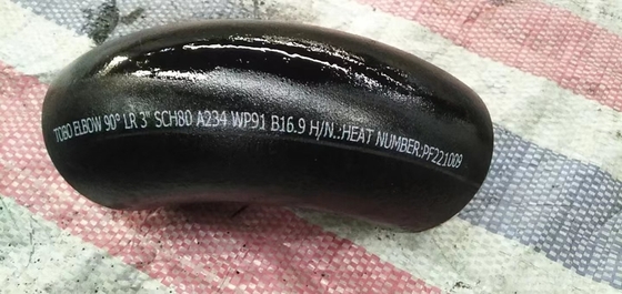 Accessori per tubi dell'acciaio legato 90 LR gomito A234 GradeWP91 3