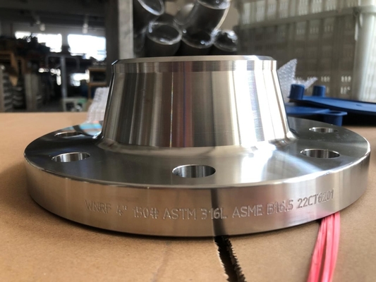 Classe di saldatura 150# della flangia A182 GR.F51 ASME B16.5 di acciaio inossidabile del duplex del collo