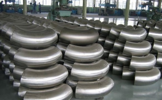 I montaggi della Estremità-saldatura nichelano la curvatura lunga del raggio del gomito N08825 180D dell'acciaio legato