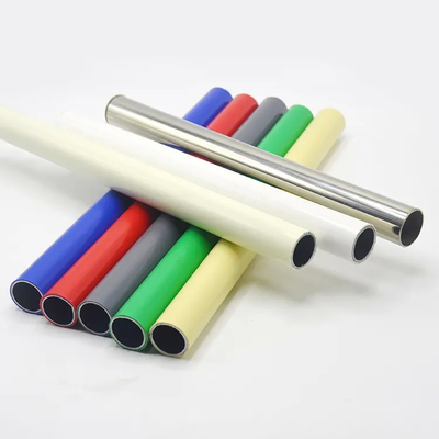 Il tubo PE/ABS dell'avorio di 28MM ha ricoperto i tubi di acciaio galvanizzati laminati a freddo di sicurezza del tubo d'acciaio