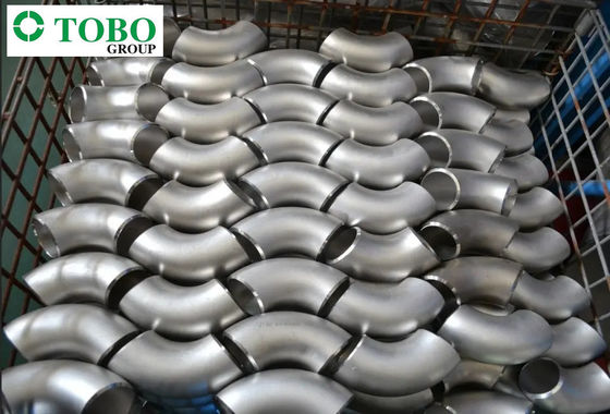 Metallo ASME B16.9 Fittings per tubi di saldatura a poppa Hastelloy gomiti a raggio corto 180D C276 150CL