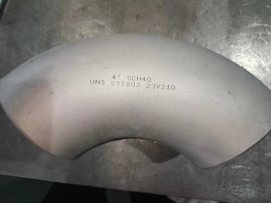 Gli accessori per tubi duplex eccellenti sgomitano 90LR BW ASME B16.9 SMLS 4