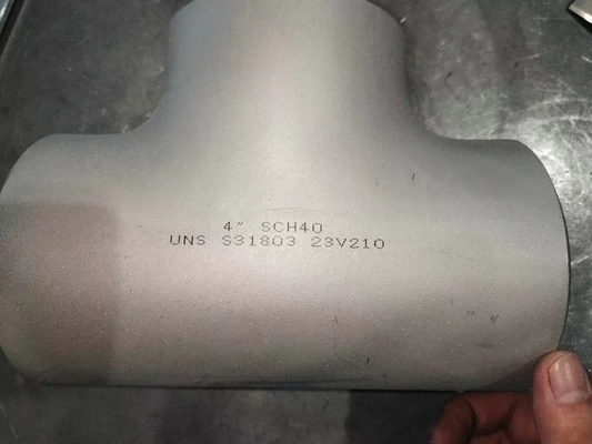 T uguale duplex eccellente BW ASME B16.9 SMLS 4