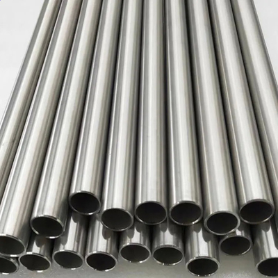 Tubo in lega di titanio anodizzato levigato liscio ASTM B338 B861 B862 conforme alle temperature