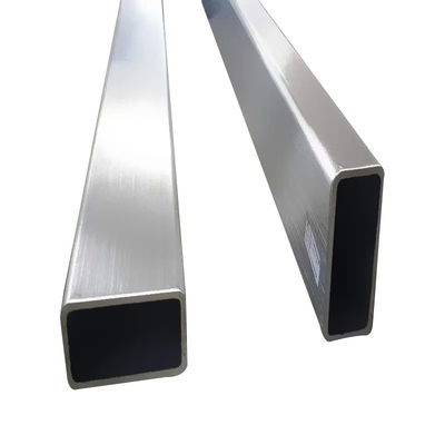 Tubo in acciaio inossidabile 304 316Ti di spessore 2 mm. Tubo in acciaio inossidabile rettangolare senza cuciture