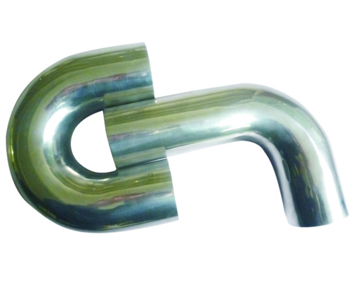 TUBO Customized SCH 80 U Tubing di acciaio rotondo piegato, tubo saldato in acciaio inossidabile di spessore 3 mm
